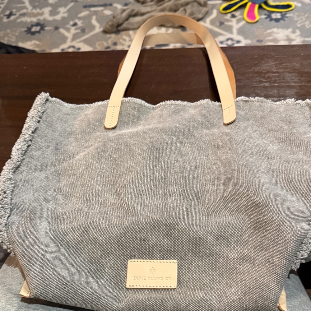 Jamie Young & Co Gray Tote Bag